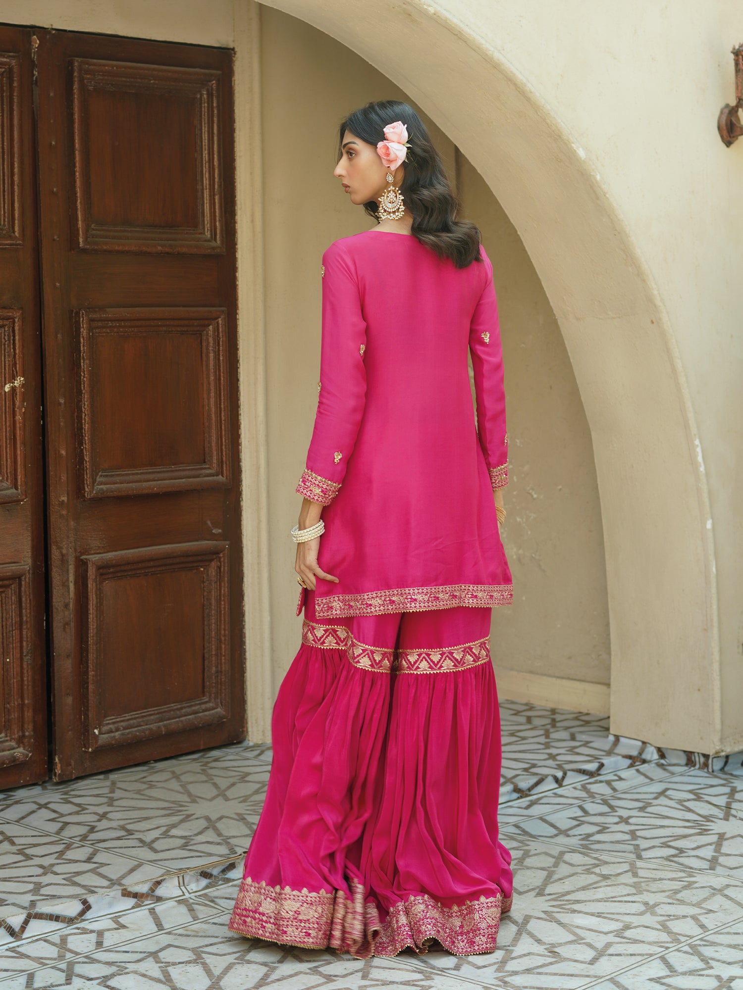 Saroor - Stitched Sharara Suit